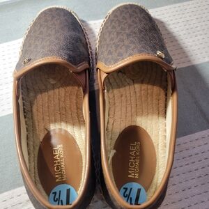 Michael Kors Tan and Brown Women's Loafers